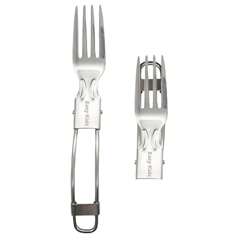 Eazy Kids - Folding Fork - Silver