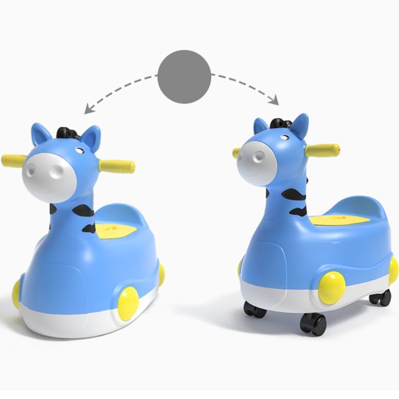 Eazy Kids - Horse Potty Car - Blue