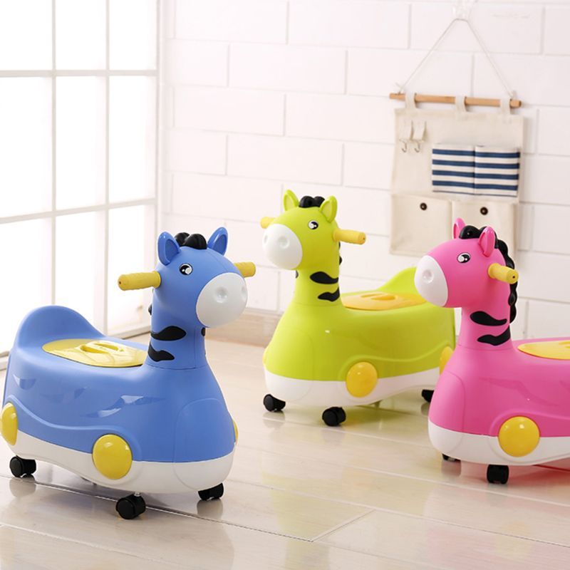 Eazy Kids - Horse Potty Car - Blue