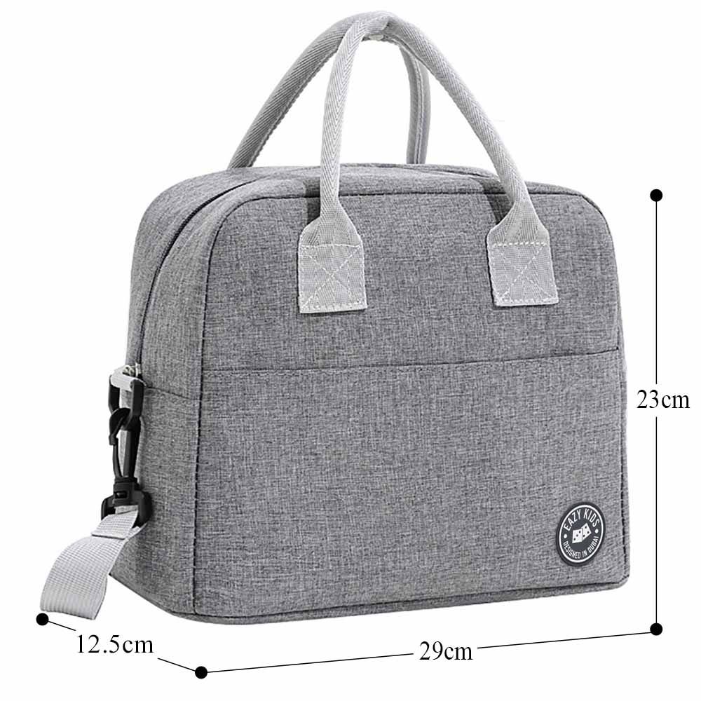 Eazy Kids - Insulated Lunch Bag - Grey