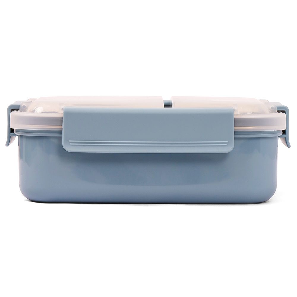 Eazy Kids - Stainless Steel 2 Compartment Lunch Box 1100ml - Blue