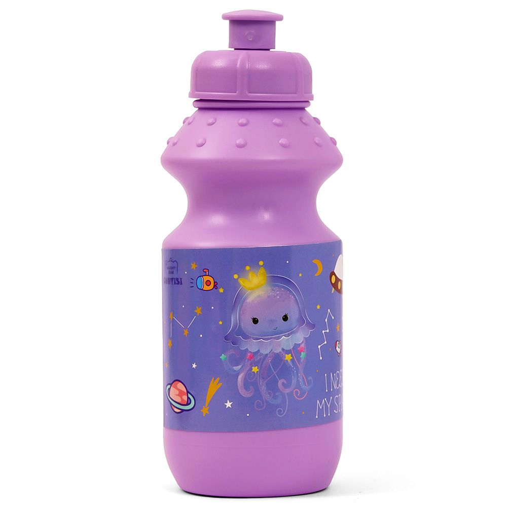 Eazy Kids - Space Lunch Box w/ Bottle - Purple