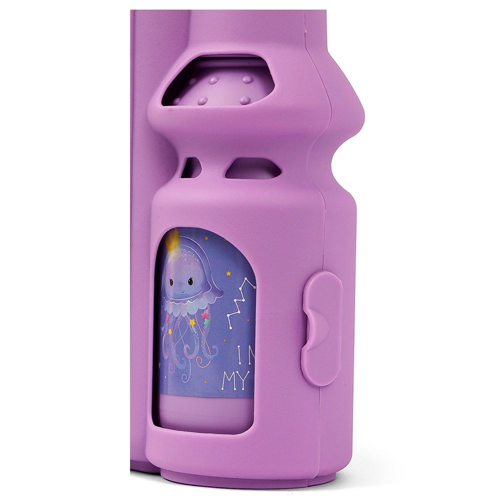 Eazy Kids - Space Lunch Box w/ Bottle - Purple