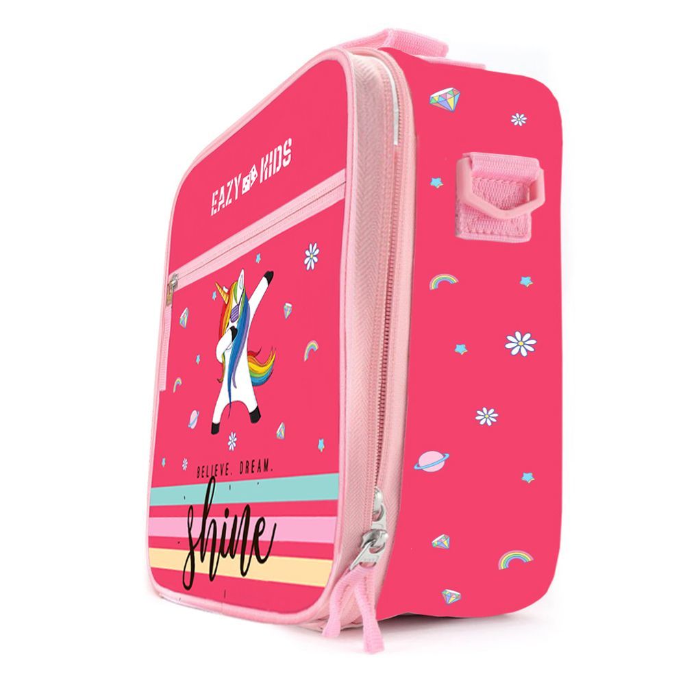 Eazy Kids - Bento Lunch Bag - Unicorn Pink