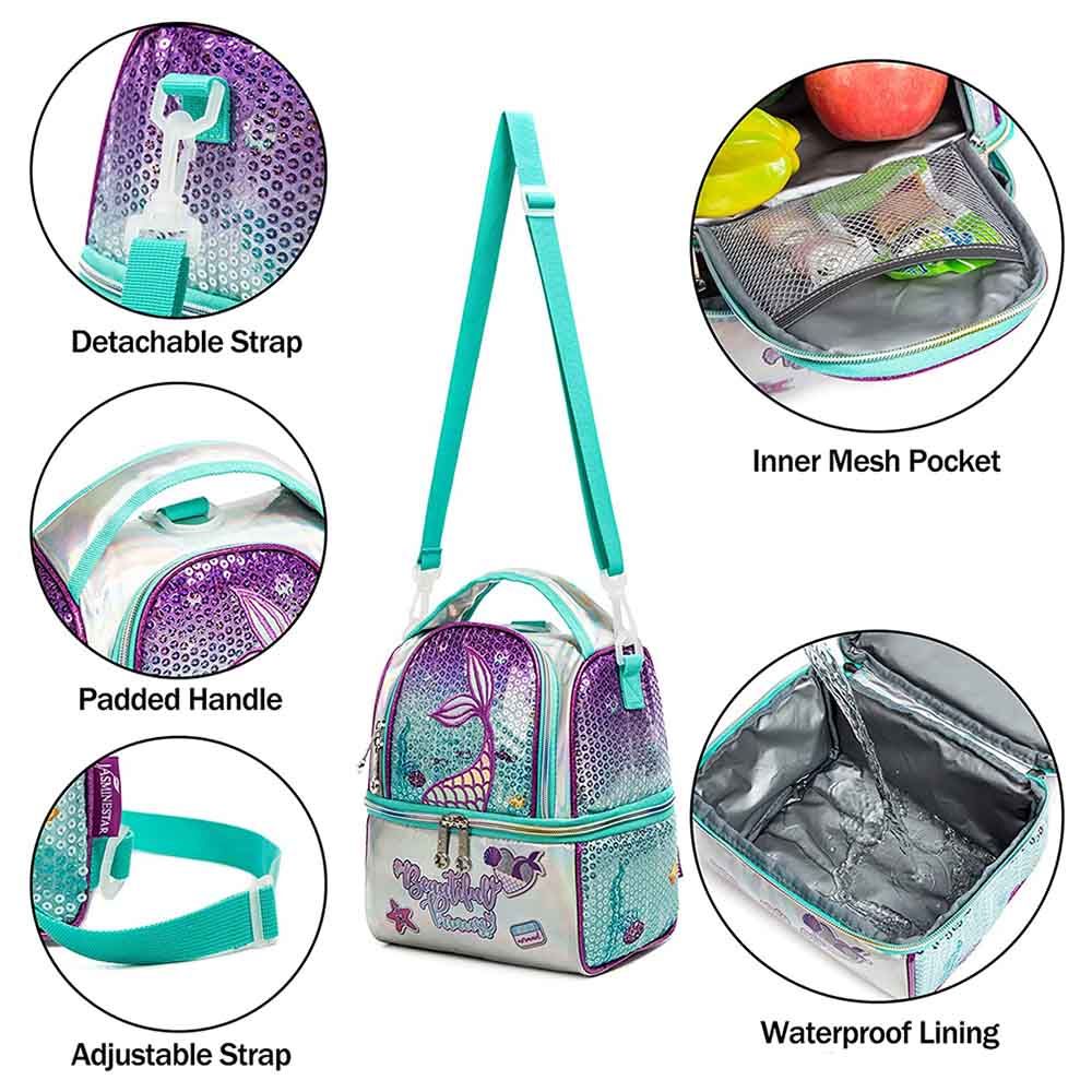 Eazy Kids - Lunch & Picnic bag - Mermaid Green