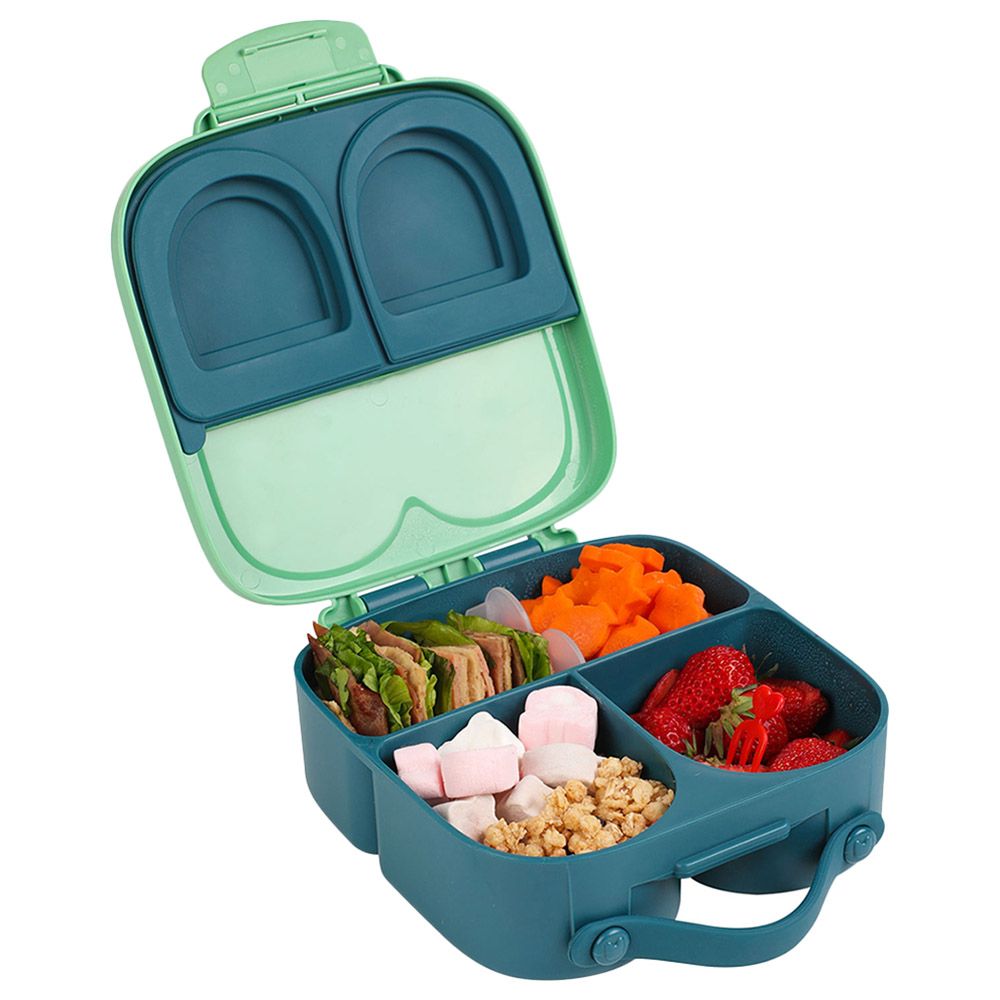 Eazy Kids - Bento Lunch Box w/ Handle - Green