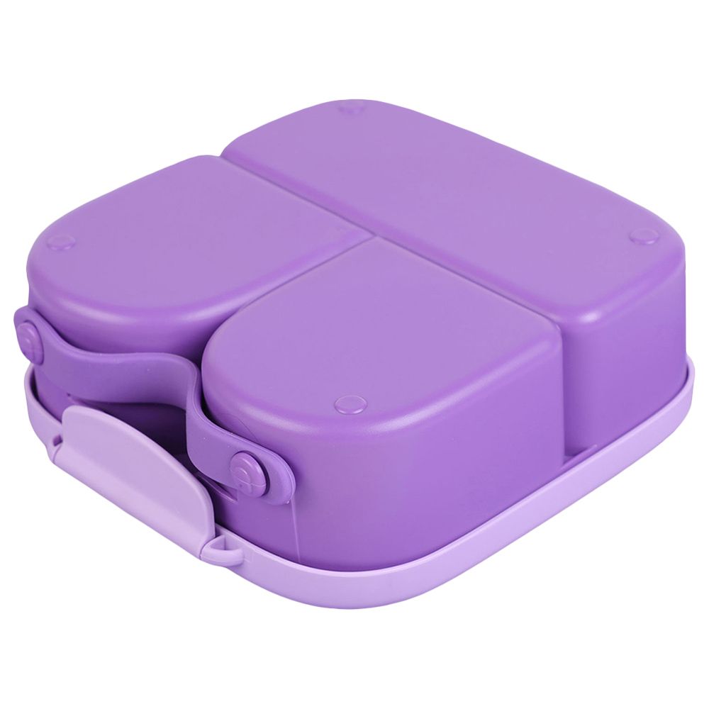 Eazy Kids - Bento Lunch Box w/ Handle - Purple