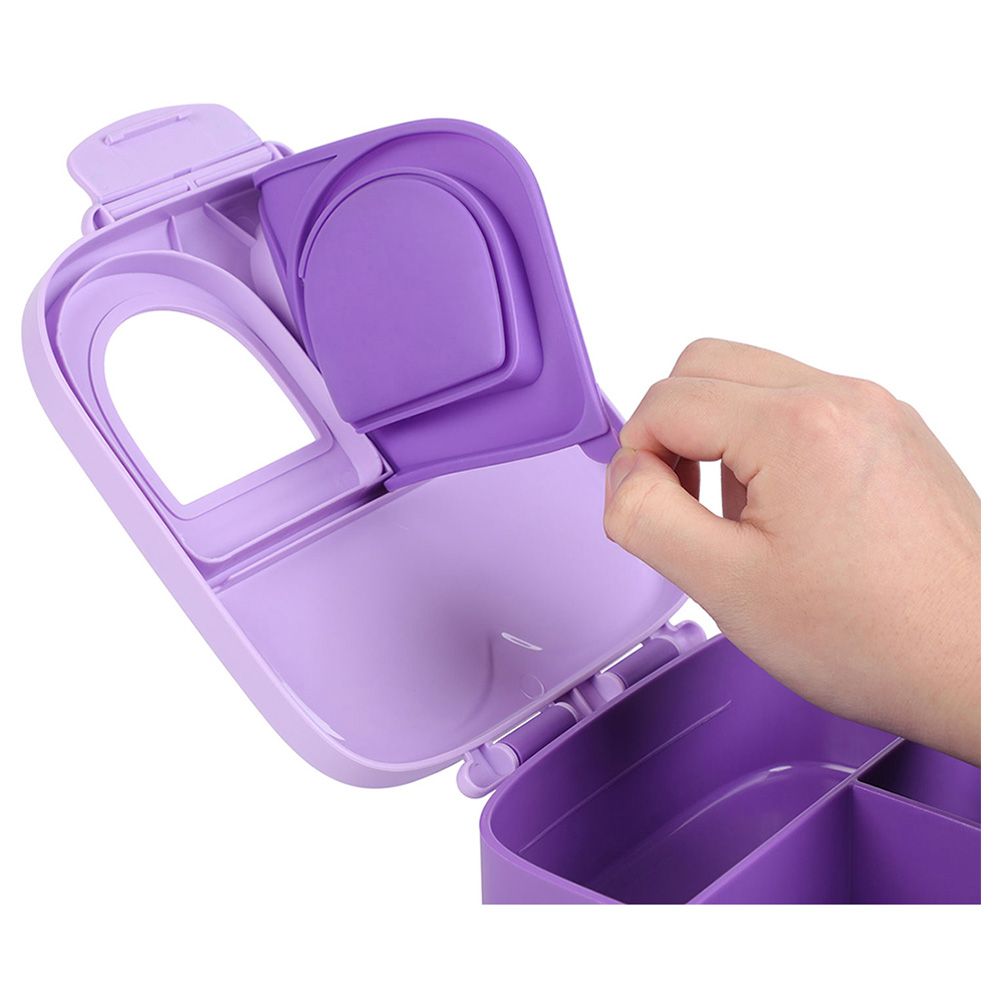 Eazy Kids - Bento Lunch Box w/ Handle - Purple