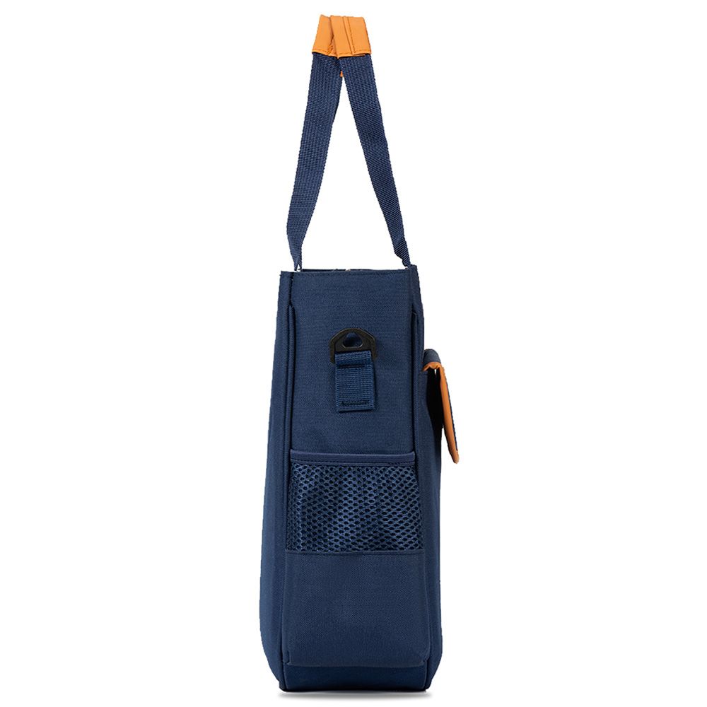 Eazy Kids - Ergonomic Multipurpose School/Lunch Bag - Blue