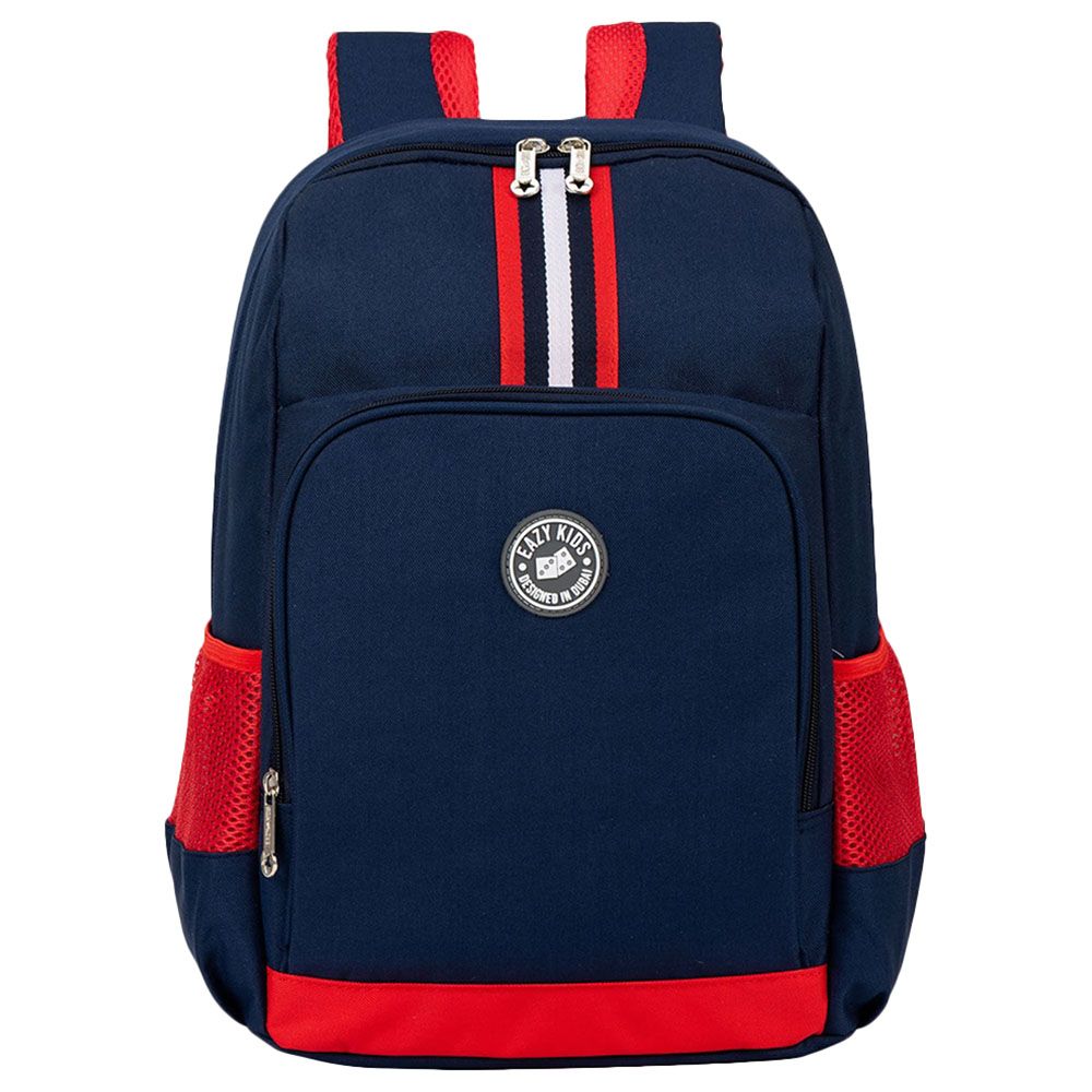 Eazy Kids - Hero School Backpack - 16-Inch - Blue