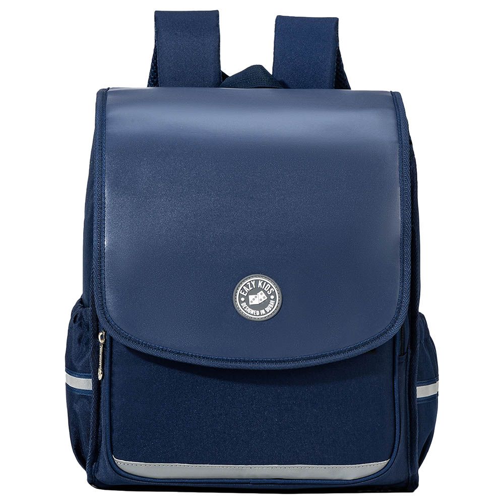 Eazy Kids - School Backpack - 14-Inch - Blue