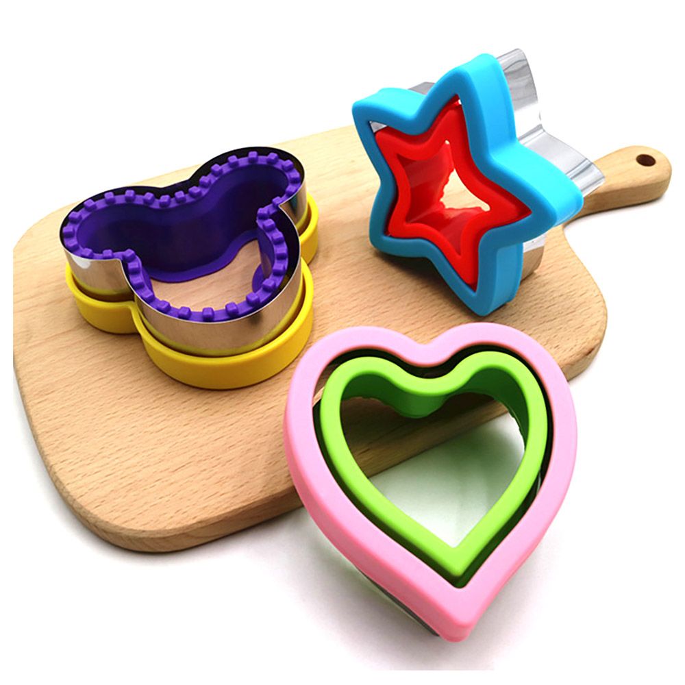 Eazy Kids - Sandwich & Cookies Cutter With Sealer Set