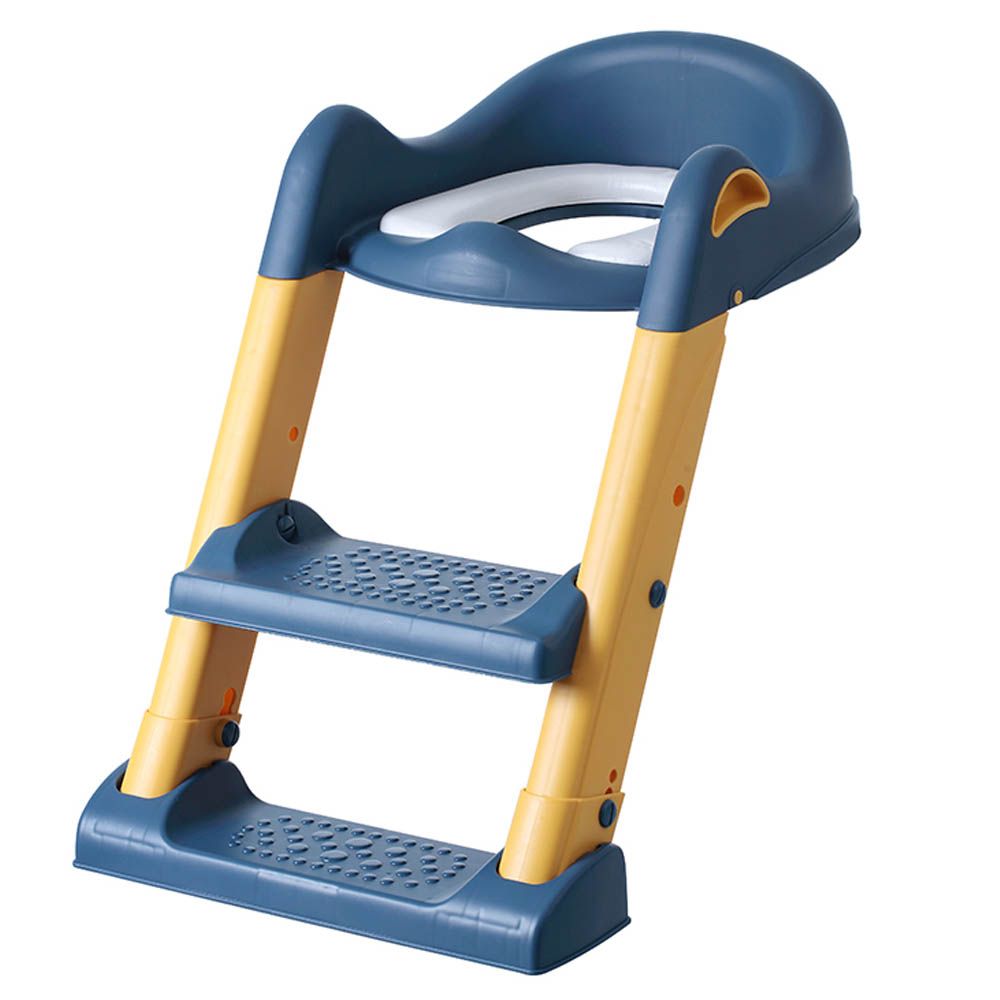 Eazy Kids - Step Stool Foldable Potty Trainer Seat - Blue