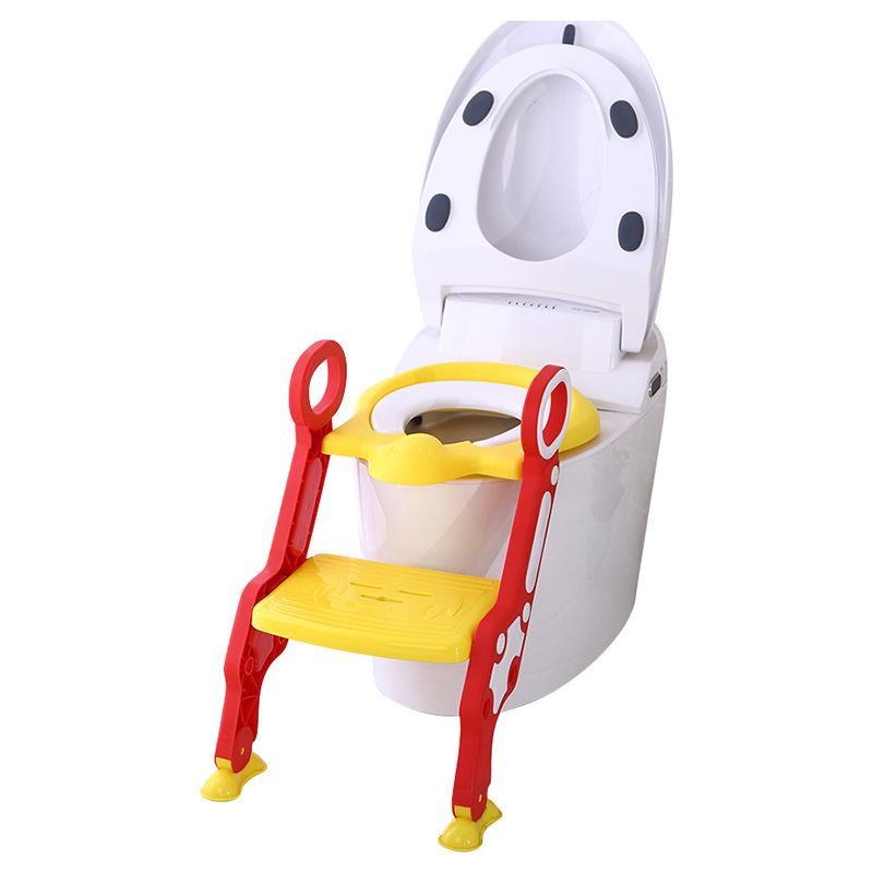 Eazy Kids Step Stool Foldable Potty Trainer Seat - Yellow