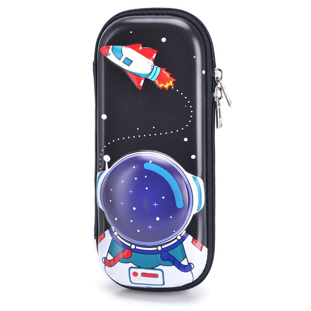 Eazy Kids - 3D Pencil Case Astronaut - Black