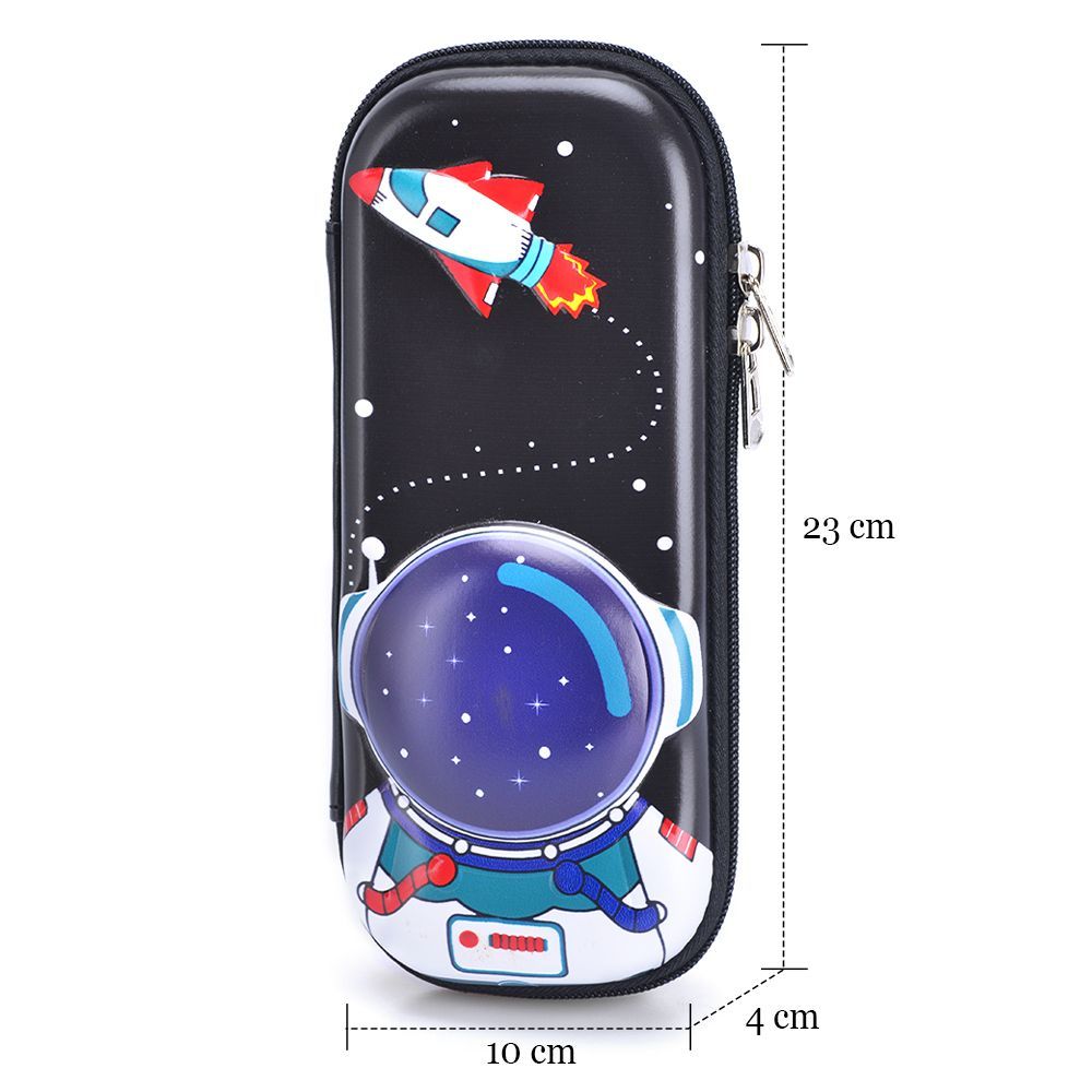 Eazy Kids - 3D Pencil Case Astronaut - Black