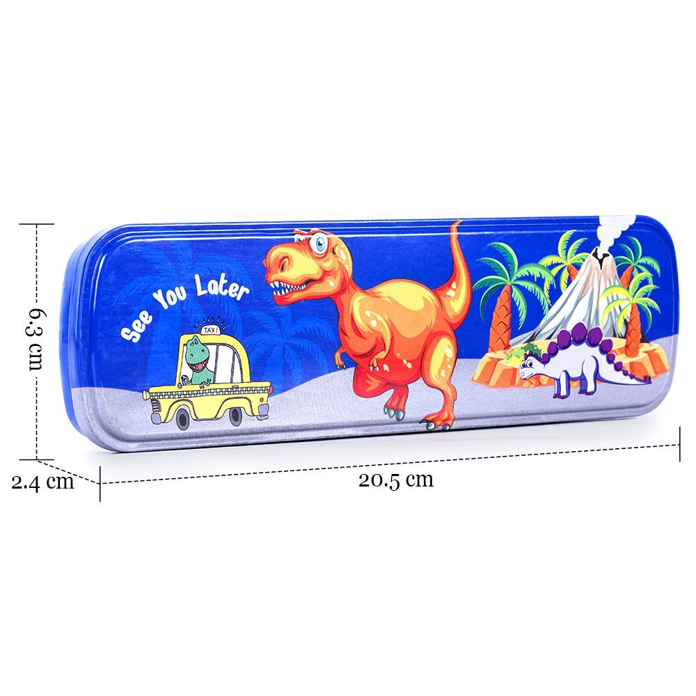 Eazy Kids - Pencil Box - Dino Yellow