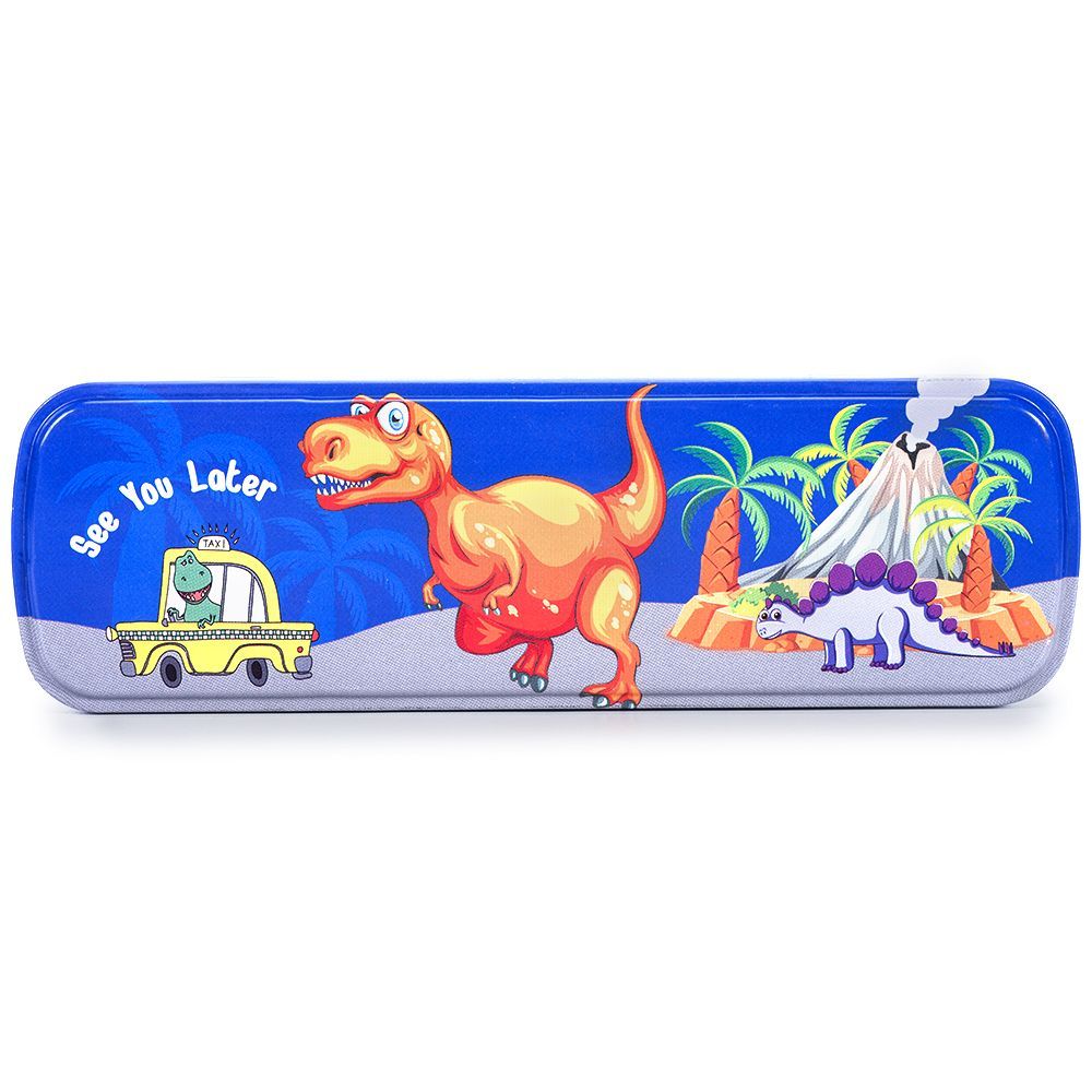 Eazy Kids - Pencil Box - Dino Yellow