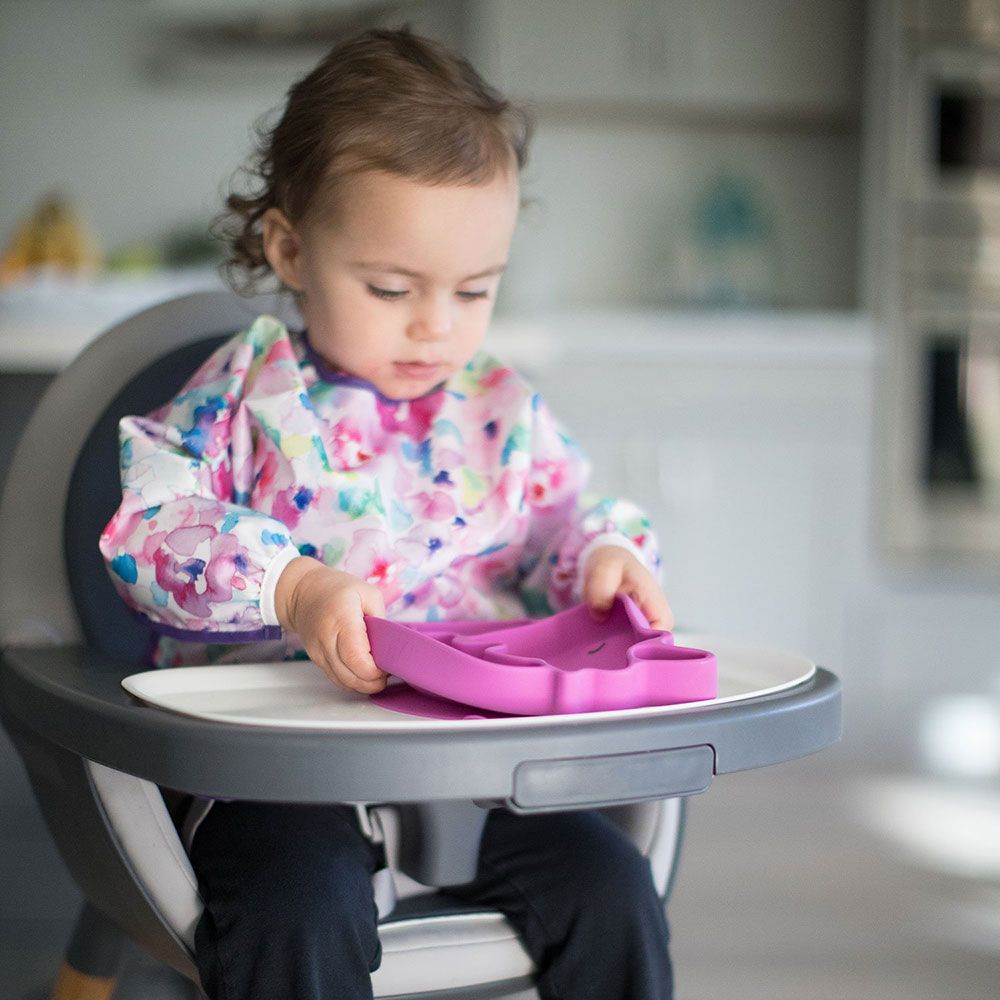 Eazy Kids - Silicon Suction Plate Unicorn Pink