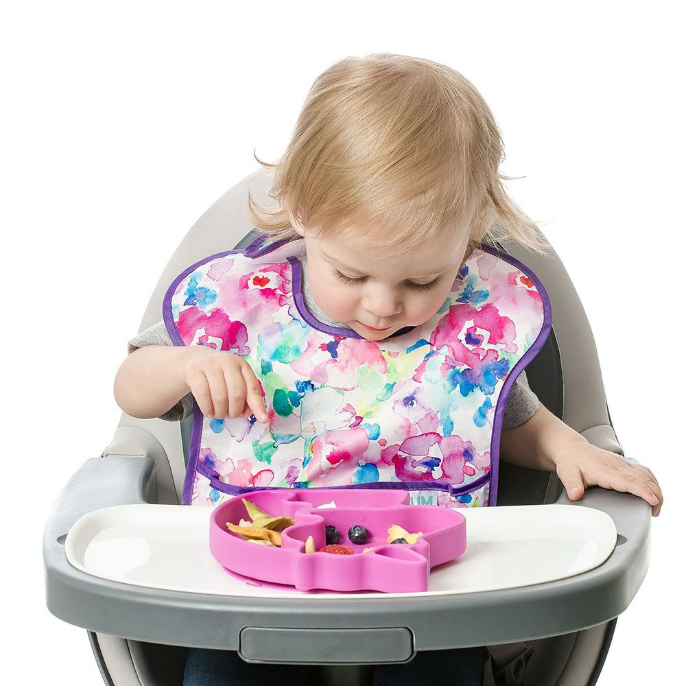 Eazy Kids - Silicon Suction Plate Unicorn Pink