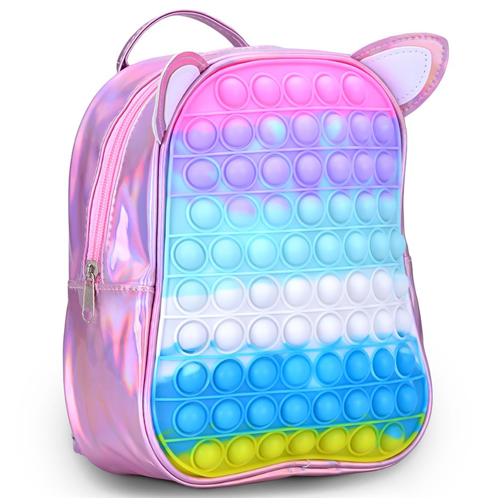 Eazy Kids - Unicorn Pop-It Ears Bag - Pink