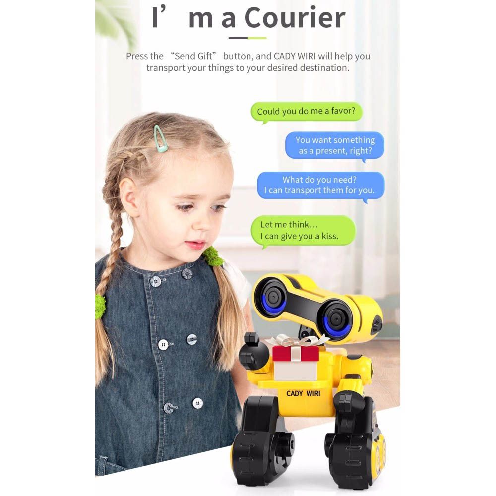 Eazy Kids Interactive Sci-Fi Robot Cady Wiri