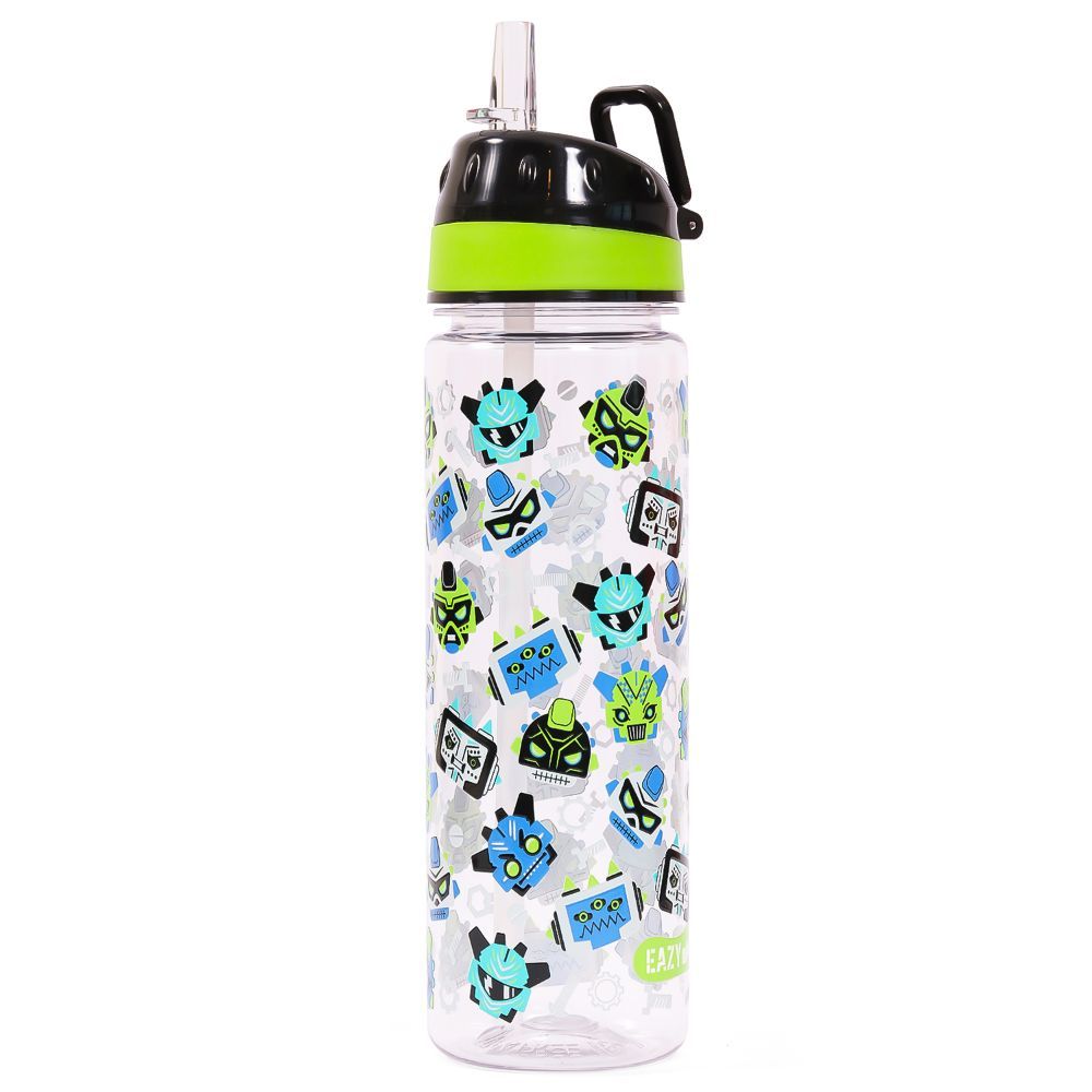 Eazy Kids - Gen Z Tritan Water Bottle W/ Handle 650ml - Black