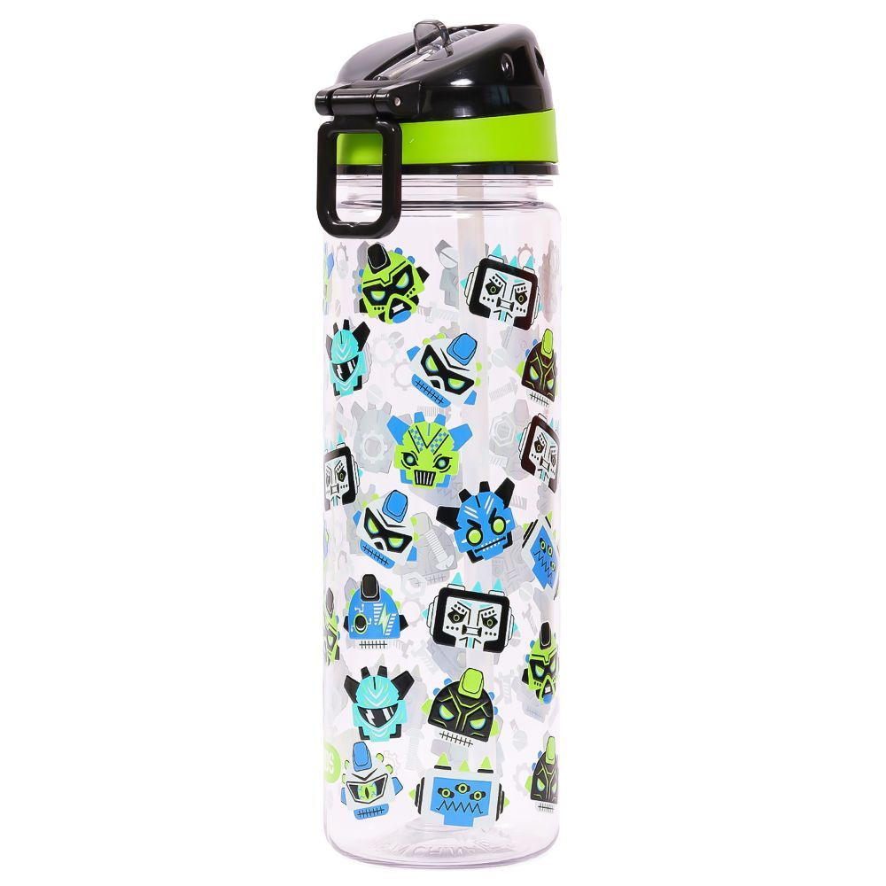 Eazy Kids - Gen Z Tritan Water Bottle W/ Handle 650ml - Black