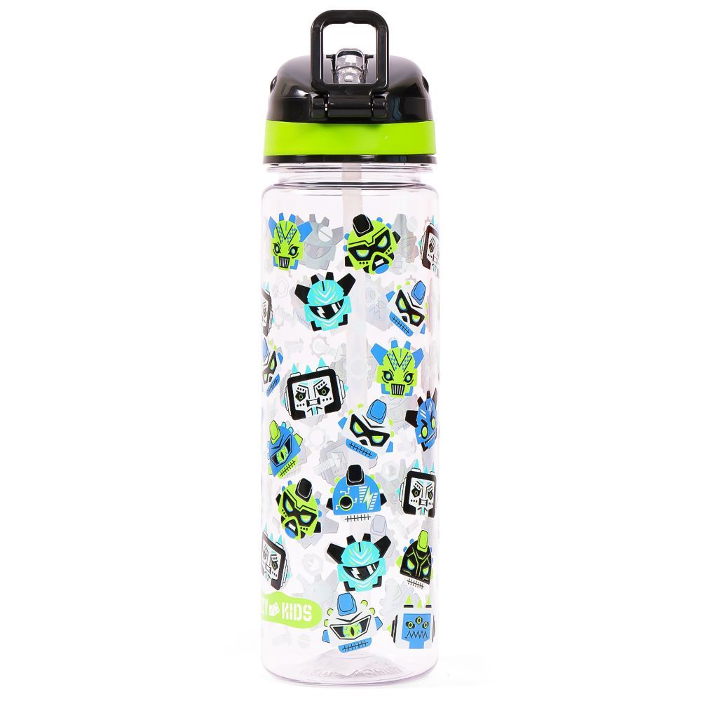 Eazy Kids - Gen Z Tritan Water Bottle W/ Handle 650ml - Black