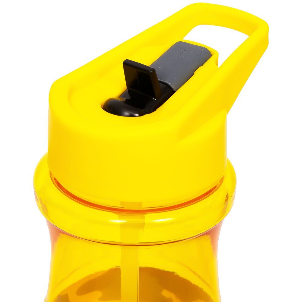 Eazy Kids - Water Bottle 500ml W/ Straw - Yellow