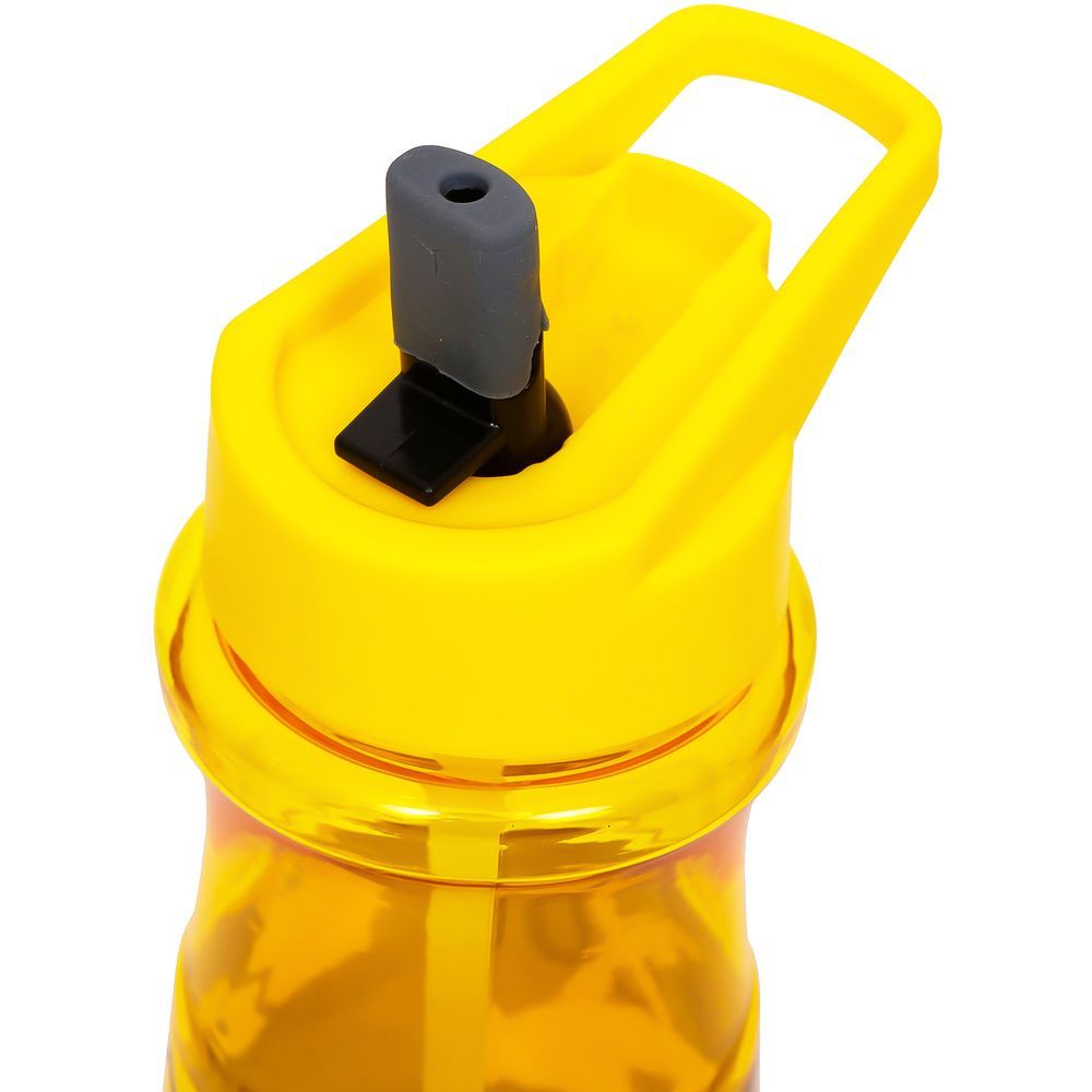 Eazy Kids - Water Bottle 500ml W/ Straw - Yellow