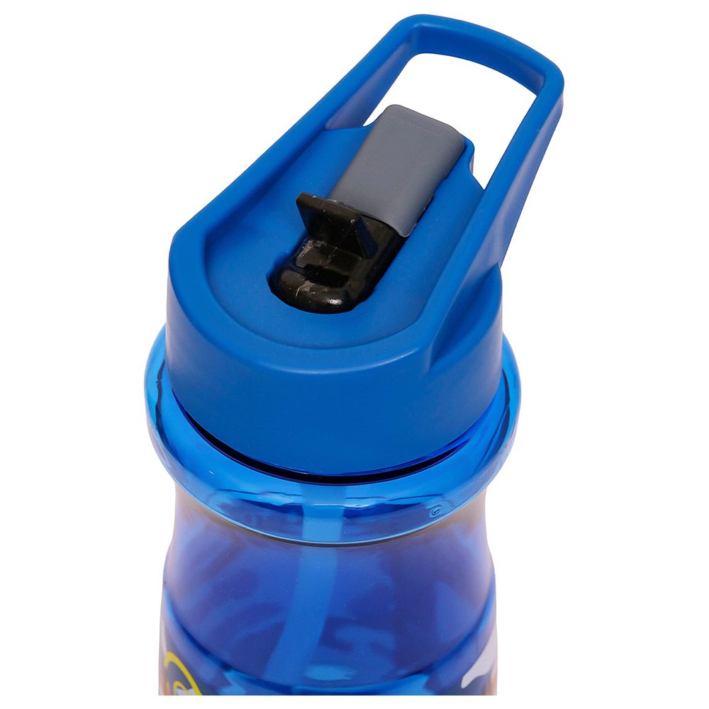 Eazy Kids - Water Bottle w/ Straw 500ml - Blue