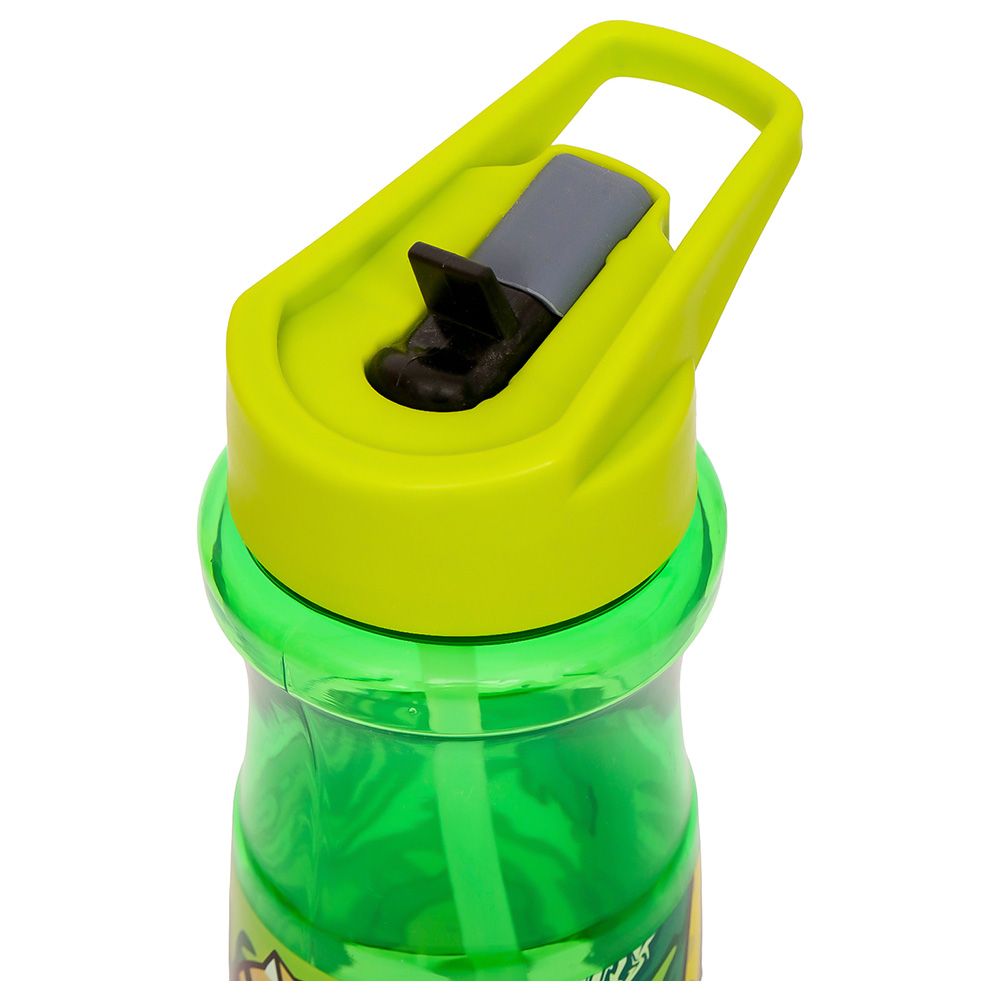 Eazy Kids - Water Bottle w/ Straw 500ml - Green