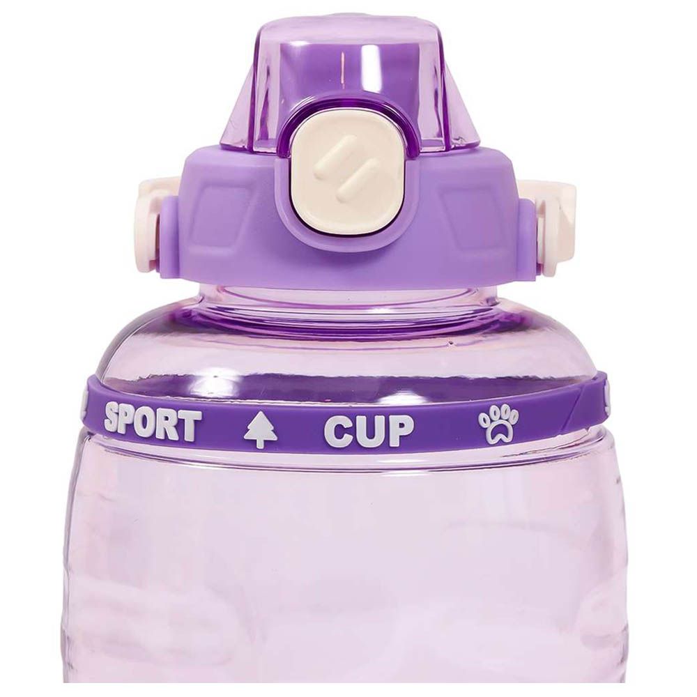 Eazy Kids - Water Bottle W/ Handle 800ml - Purple