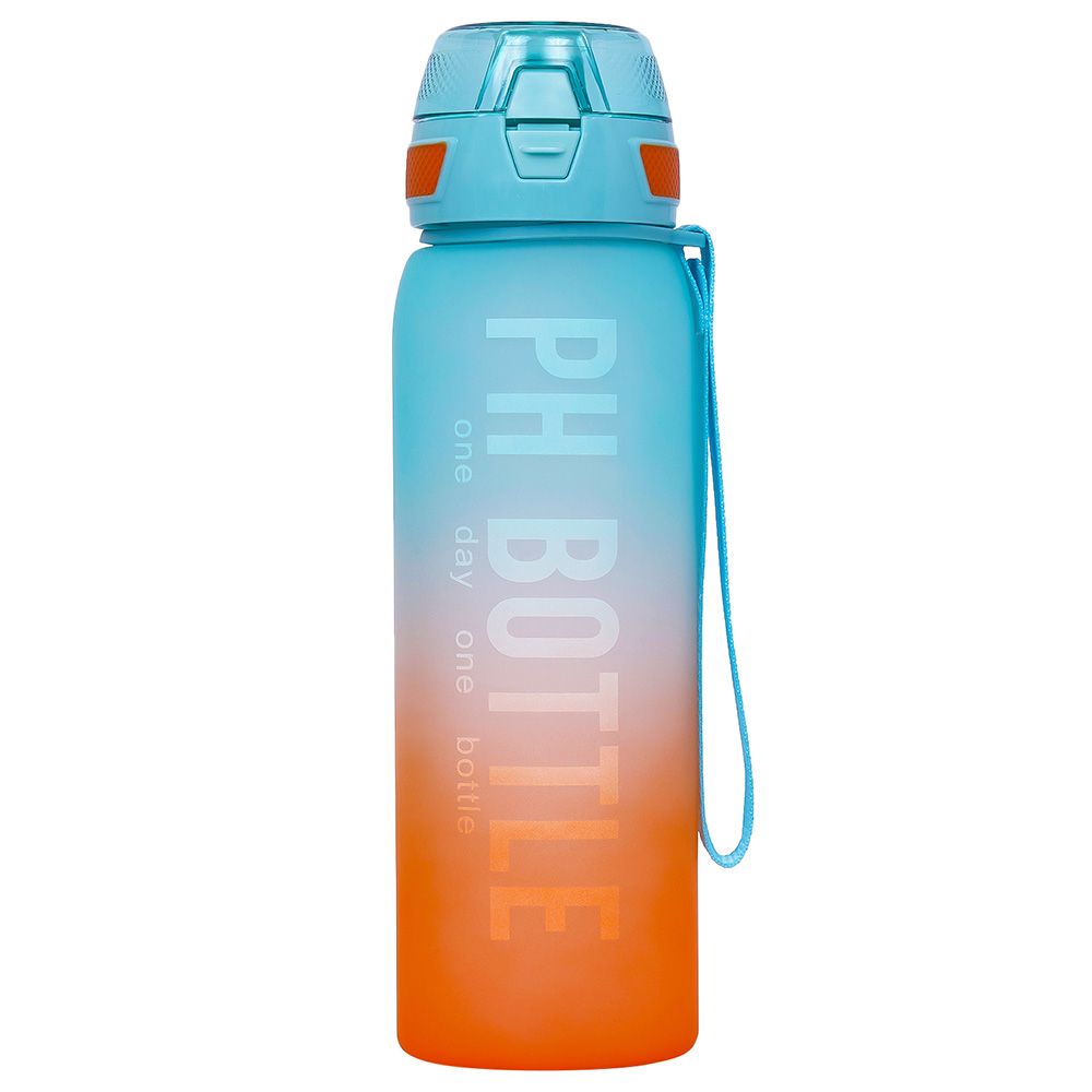 Eazy Kids - Water Bottle w/ Strap 1000ml - Blue