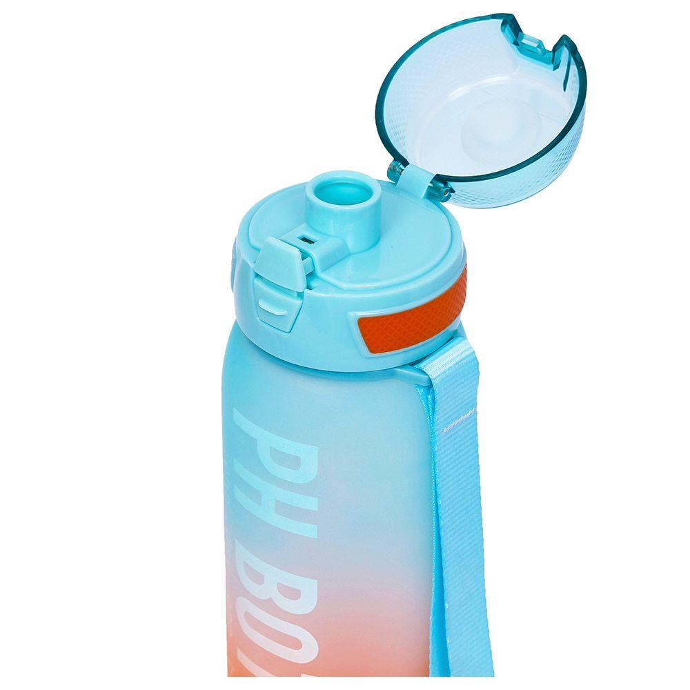 Eazy Kids - Water Bottle w/ Strap 1000ml - Blue