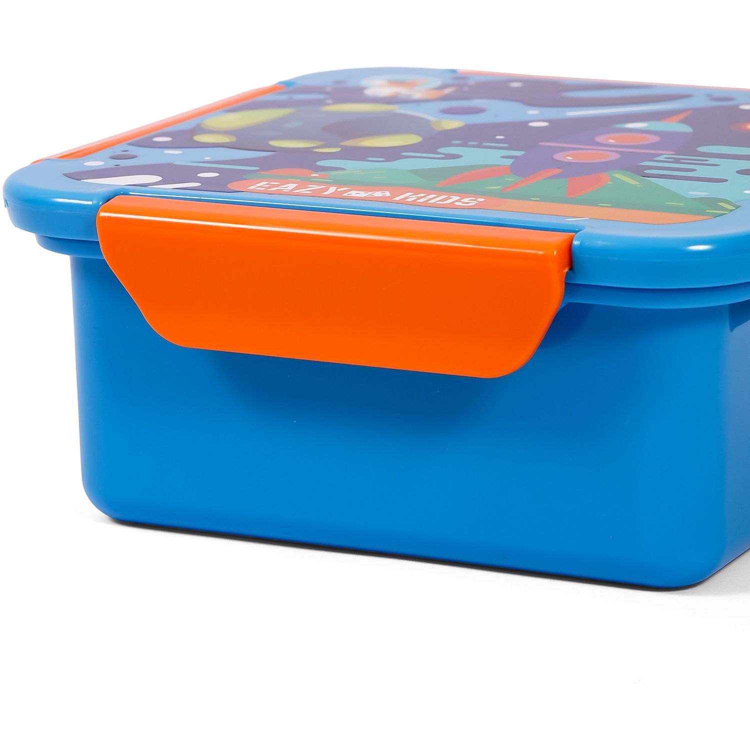 Eazy Kids - Space Lunch Box 650ml - Blue