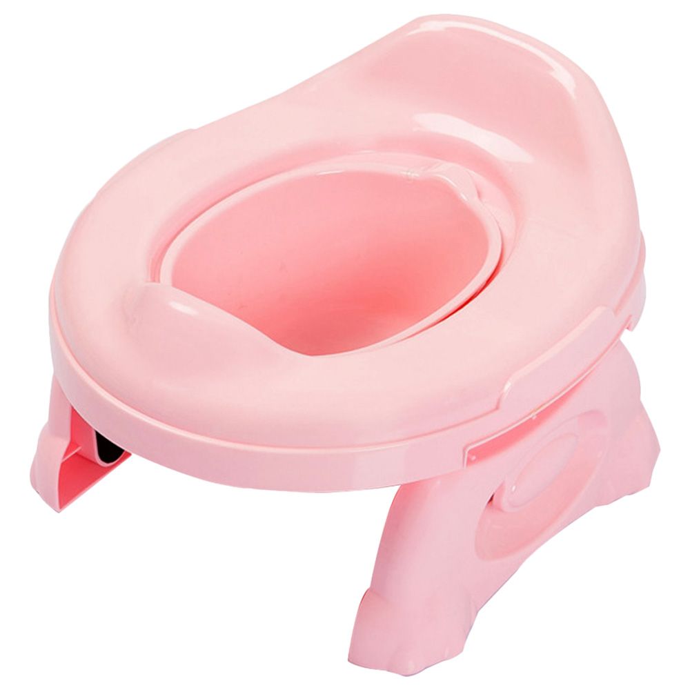 Eazy Kids -  Travel Portable Potty Trainer - Pink