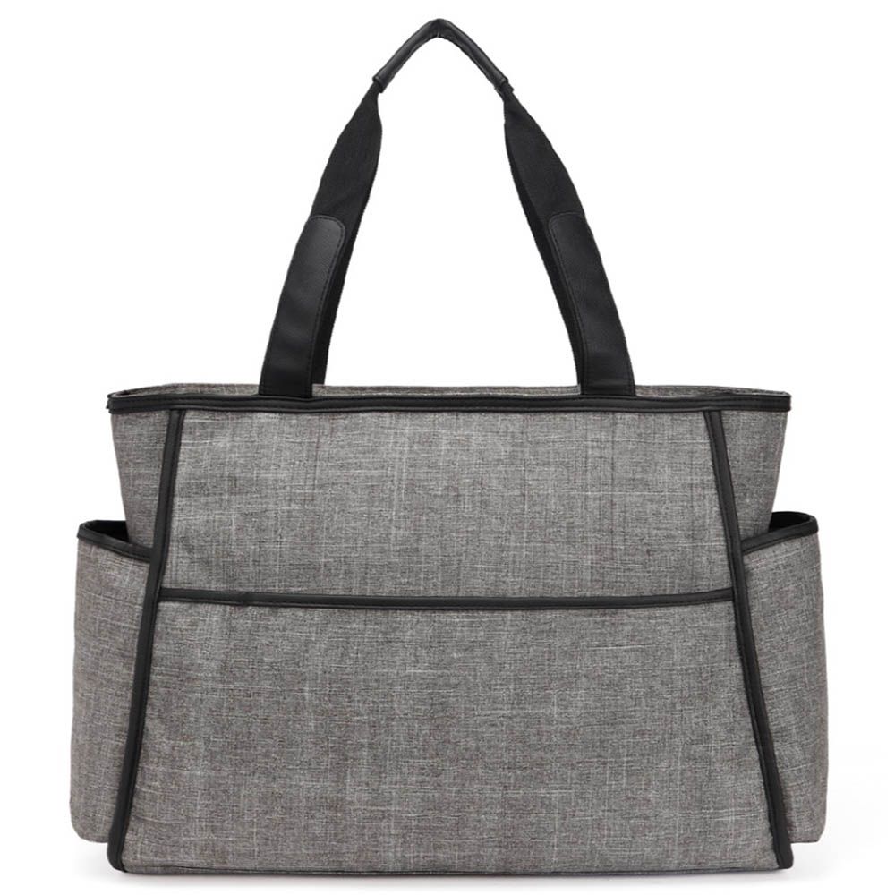 Little Story - Betty Diaper Bag - Grey