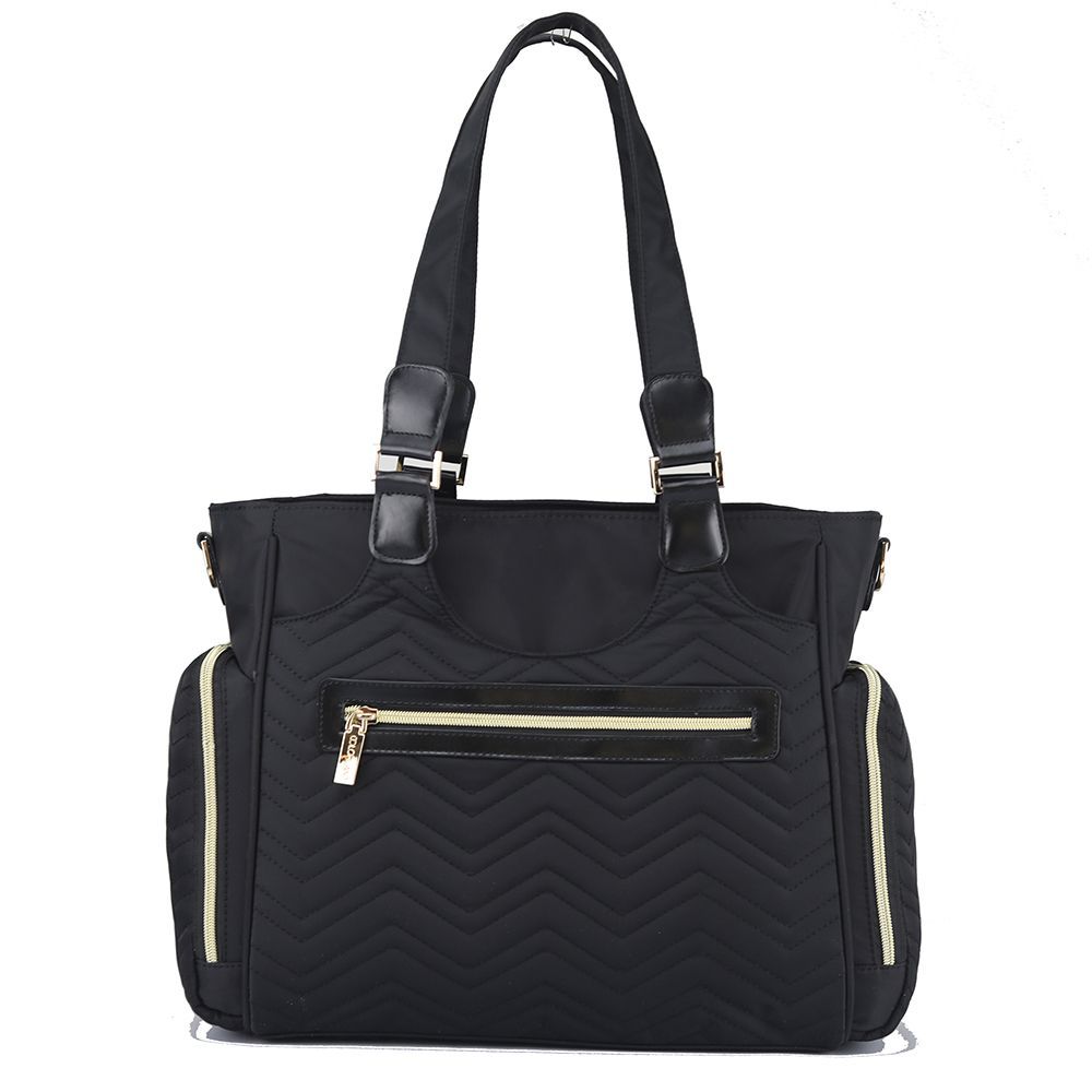 Little Story - Matilda Diaper Bag - Black