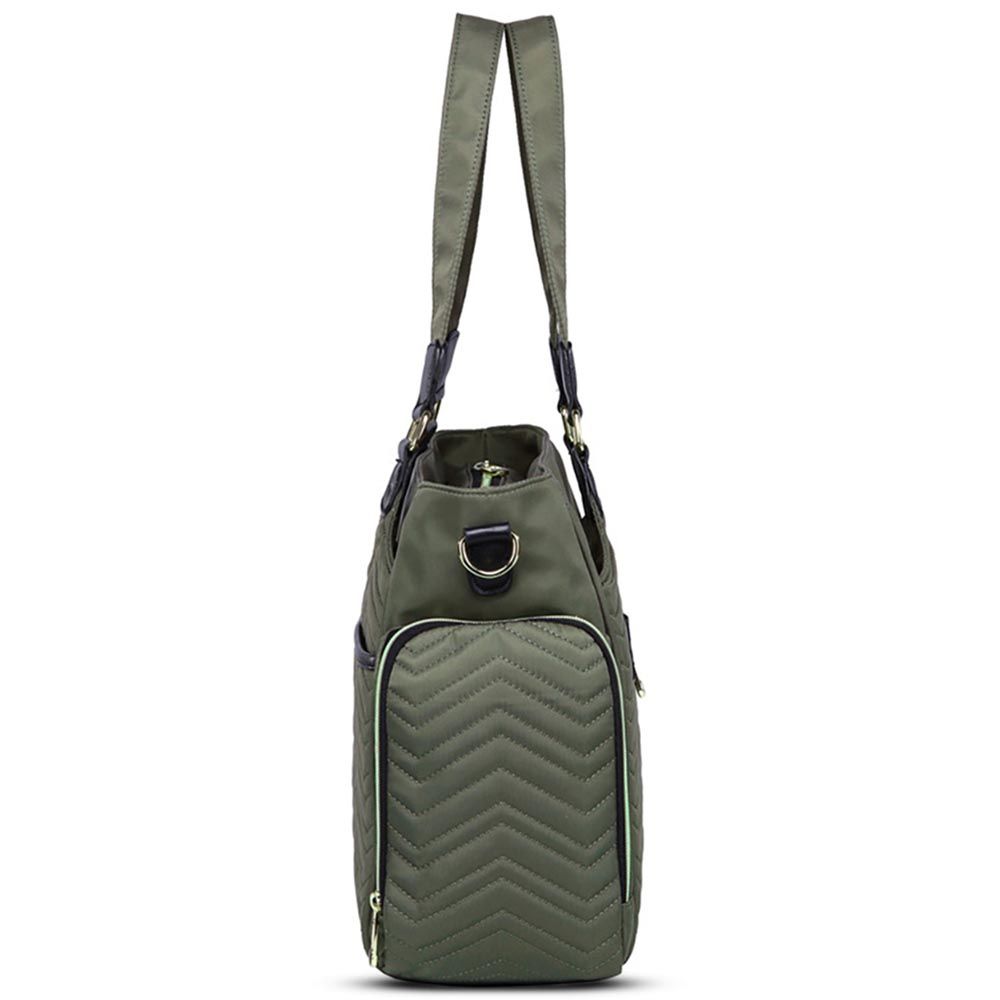 Little Story - Matilda Diaper Bag - Olive Green