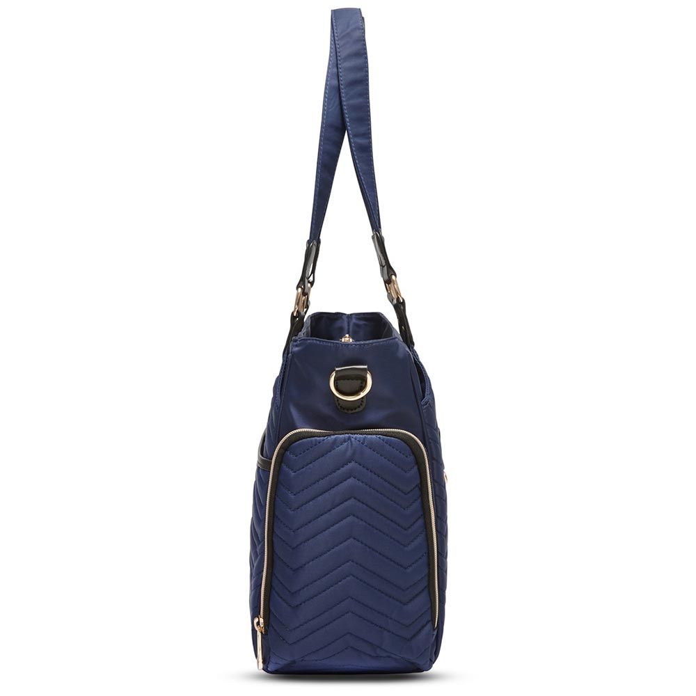 Little Story - Matilda Diaper Bag - Navy Blue