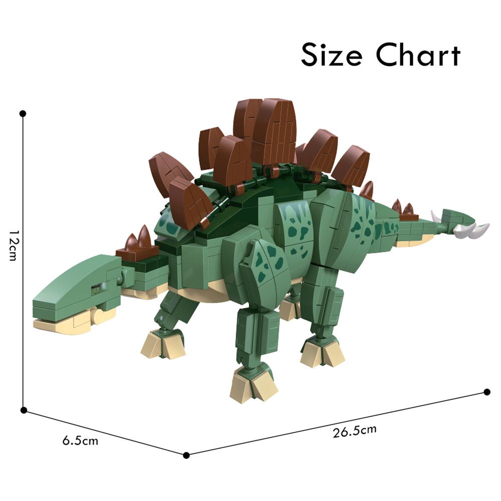 Little Story - Dinosaurs World - Stegosaurus - 322pcs