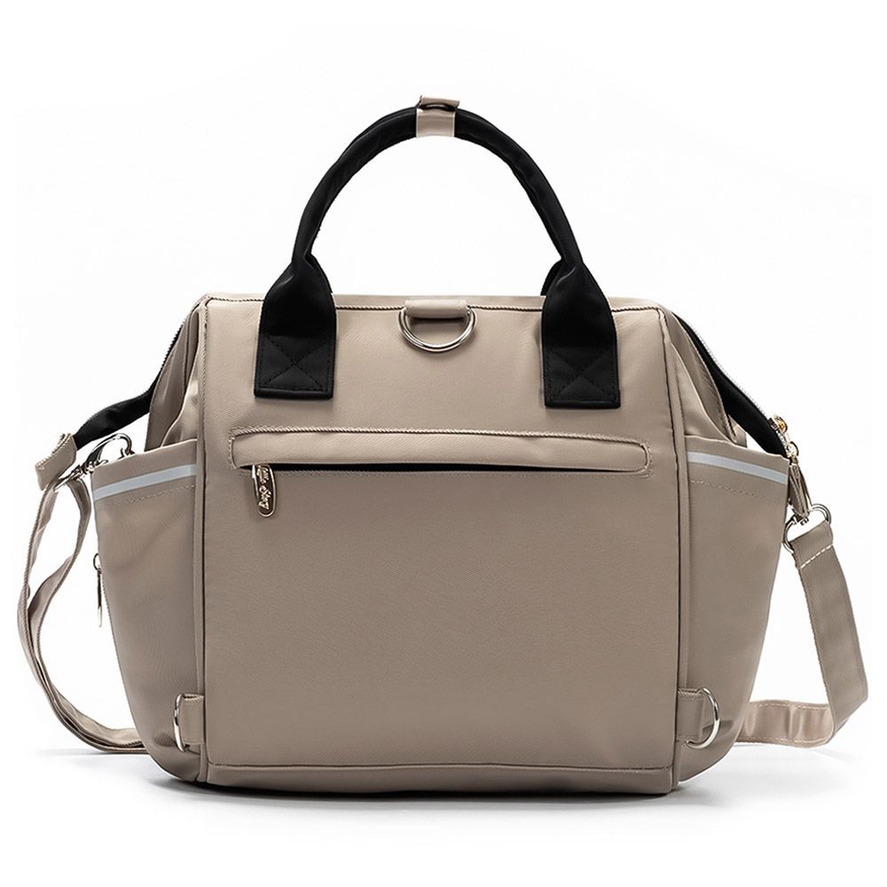 Little Story - Ace Diaper Bag - Beige