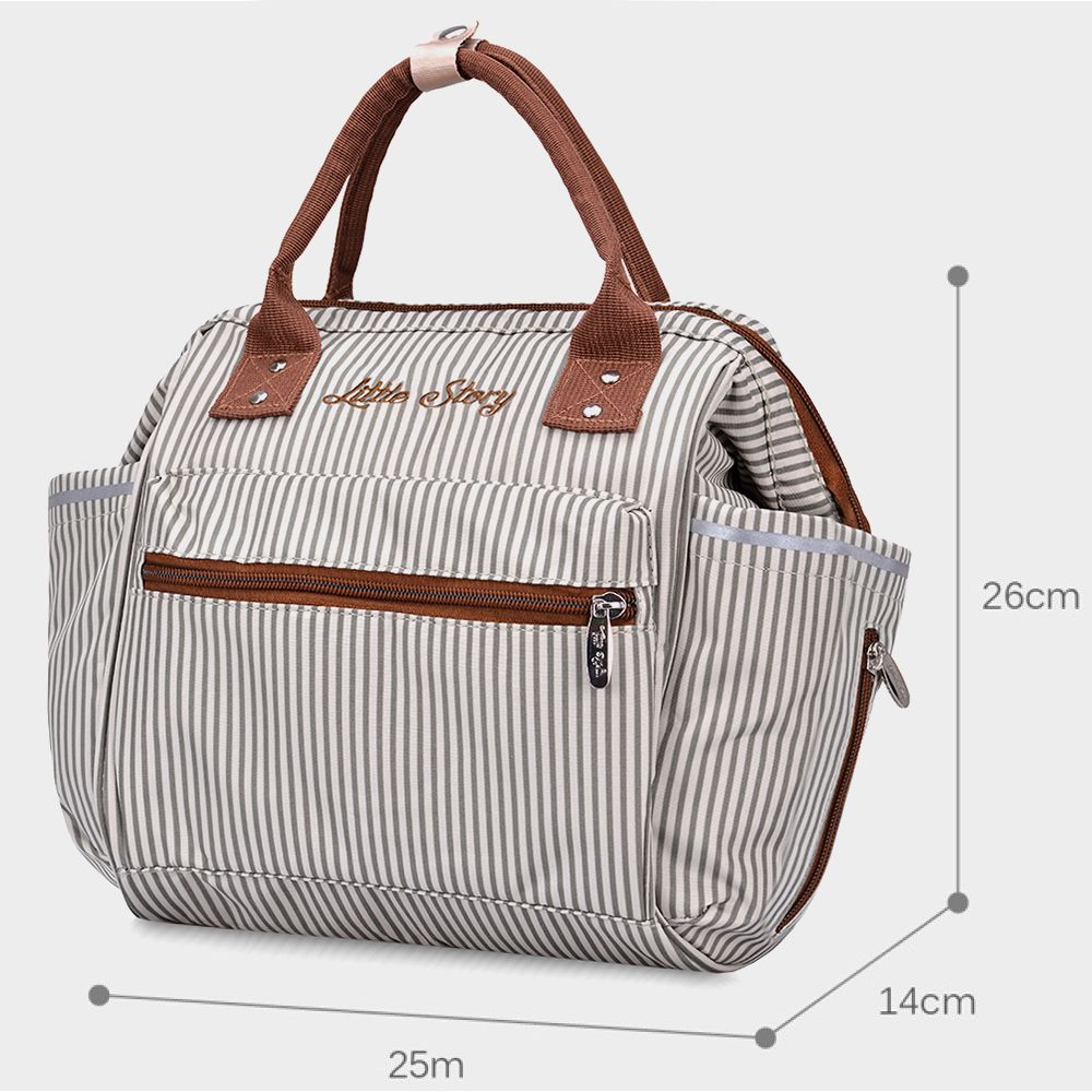 Little Story Ace Diaper Bag - Ivory