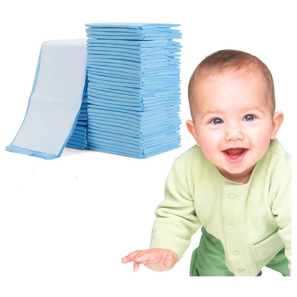 Little Story - Disposable Diaper Changing Mats - 20pcs - Blue