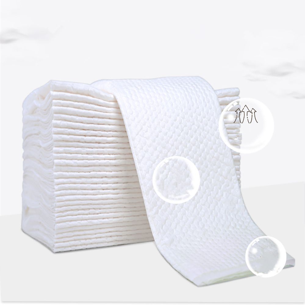 Little Story - Disposable Diaper Changing Mat 100Pcs - White