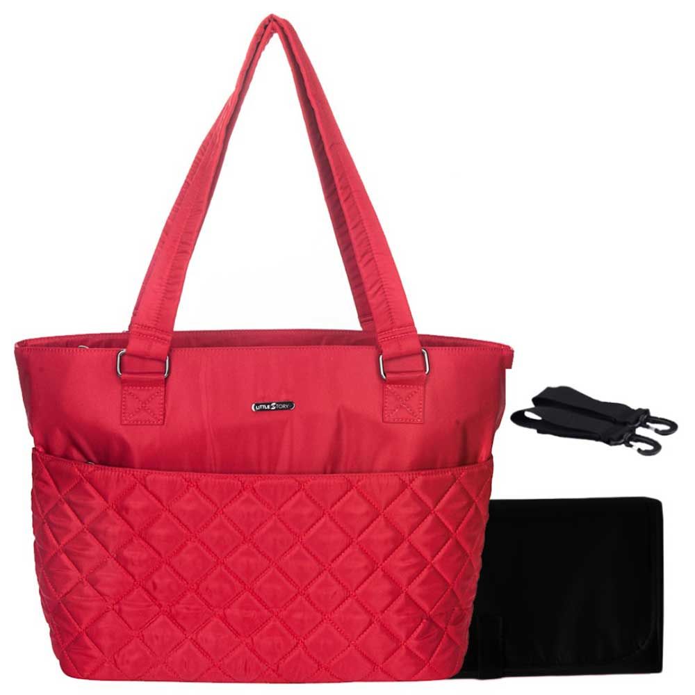 Little Story - Aletier Diaper Bag - Red