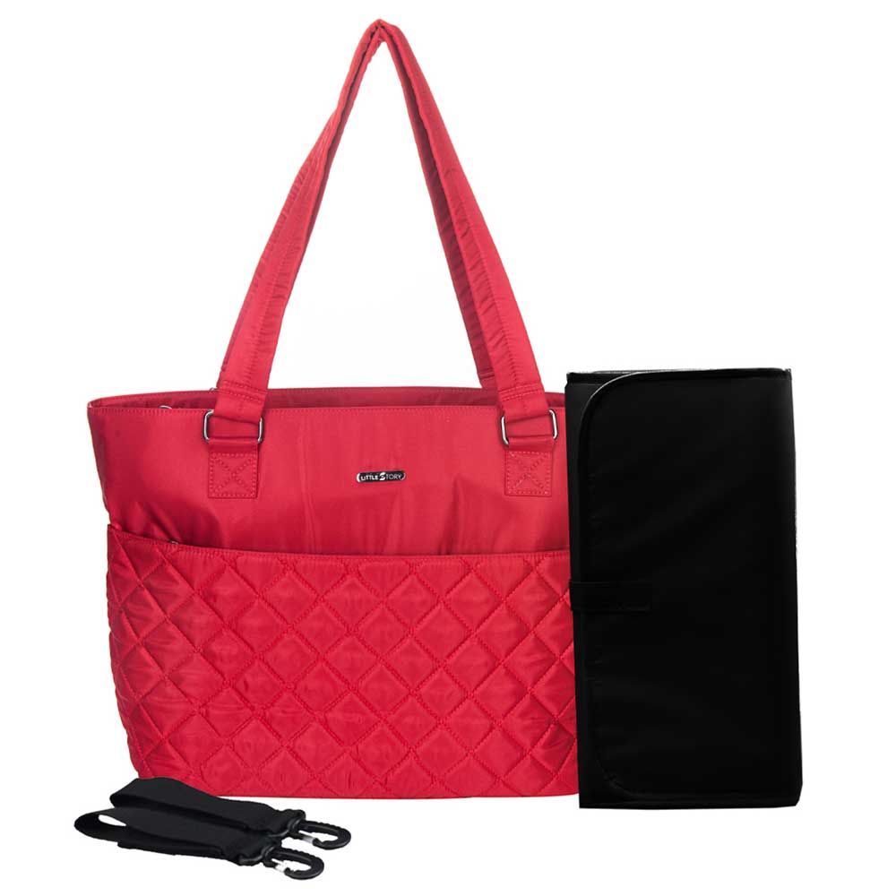 Little Story - Aletier Diaper Bag - Red