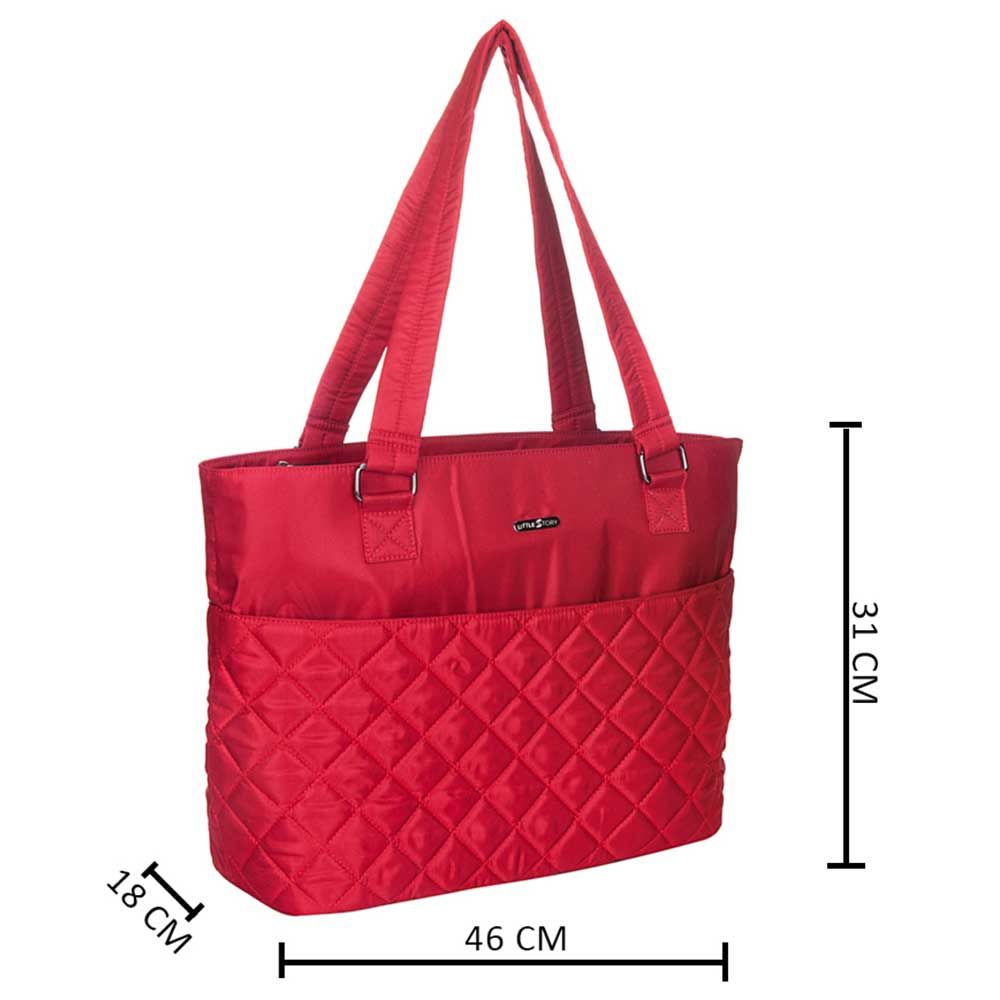 Little Story - Aletier Diaper Bag - Red